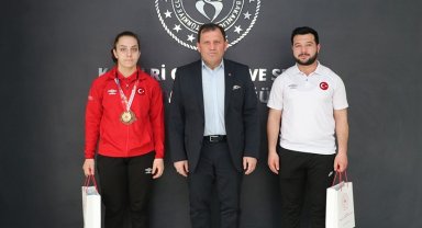 Avrupa üçüncüsü Kayserili sporcu Yunanistan yolcusu