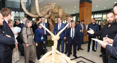 Avrupalı Büyükelçiler, dünyada ilk ve tek olan 7.5 milyon yıllık fosillere hayran kaldı