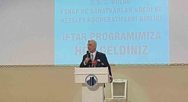 Bakan Bolat iftar programında esnaflarla buluştu