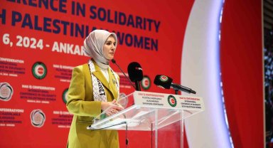 Bakan Göktaş: "Filistinli kadınlar insanüstü bir çaba sarf ediyor"