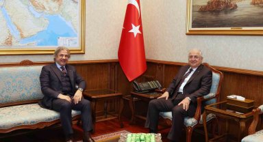 Bakan Güler, Tunus Büyükelçisi Demircan'ı kabul etti