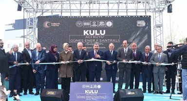 Bakan Koca Konya'da GES'in açılışını yaptı