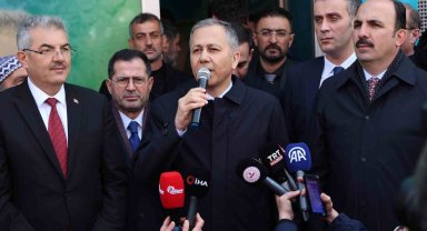 Bakan Yerlikaya: "PKK başta olmak üzere terör örgütlerinin hiçbirine göz açtırmıyoruz"