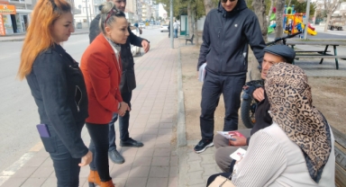 Başkan Adayı Durdu Elif ÇELİKTAŞ, Kazımkarabekir Mahalle esnafını ziyaret etti