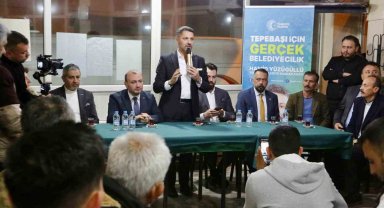 Başkan Adayı Yüzügüllü Fevzi Çakmak sakinleri ile buluştu