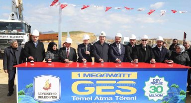 Başkan Altay Seydişehir GES'in temel atma programına katıldı