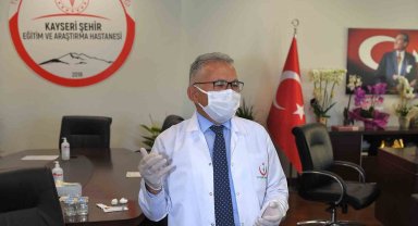 Başkan Büyükkılıç: "Sağlık çalışanlarının insanı yaşatma mücadelesi hiç değişmedi"