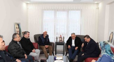 Başkan Büyükkılıç, Şehit Kübra Doğanay'ın ailesini ziyaret etti