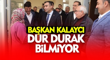 Başkan Kalaycı, Halkla Buluşma Programlarına Hız Kesmeden Devam Ediyor