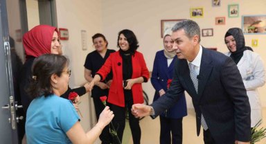 Başkan Şimşek sağlık çalışanlarının Tıp Bayramı'nı kutladı