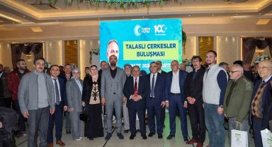 Başkan Yalçın'a Çerkeslerden büyük ilgi
