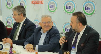 Büyükkılıç'tan İncesu OSB'de iş insanları buluşması