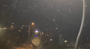Çankırı'nın yüksek kesimlerinde kar yağışı etkili oluyor