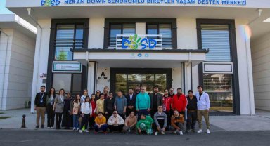 Dosd Meram down sendromlu özel milli judocuları ağırladı