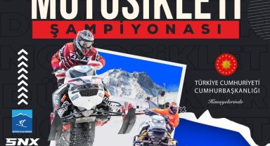 Dünya Kar Motosikleti Şampiyonası Türkiye'de ilk kez Erciyes'te yapılacak