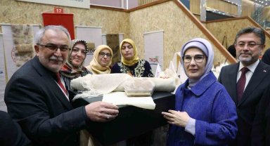 Emine Erdoğan: "Ekilmemiş tek bir karış toprağımız kalmasın, imece kültürümüzü burada da yürürlüğe koyalım"