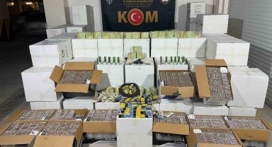 Eskişehir'de 1 milyon TL değerinde tütün ürünü ele geçirilirdi