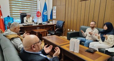 Eskişehir'de müslüman olan Nicolai ve Maria Arif Davud ve Meryem isimlerini aldılar