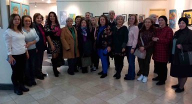 Eskişehir'deki 48 kadın ressam 48 eserini sergiledi