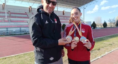 Genç atlet 20'nin üzerinde rekor kırdı şimdiki hedefi 2028 Olimpiyatları