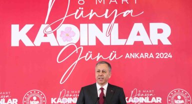 İçişleri Bakanı Yerlikaya: "Teşkilatlarımızda kadına yönelik şiddetle mücadele alanında faaliyet gösteren birim sayısını bin 267'ye yükselttik"