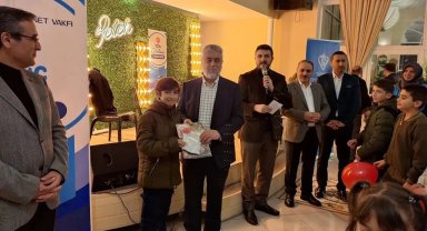 İftar programı yetim çocukların yüzünü güldürdü