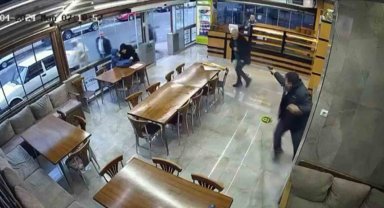 Kanlı çatışma kamerada