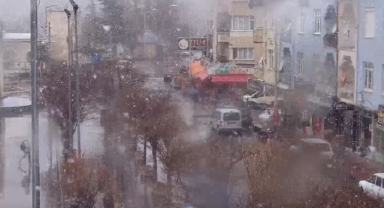 Karaman'a Mart Karı Yağışı Başladı