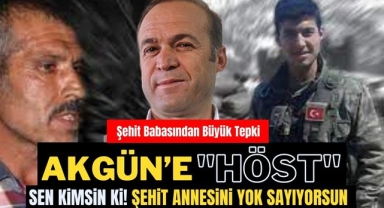 Karaman'da Şehit Babasından Mevlüt Akgün'e Sert Tepki: 