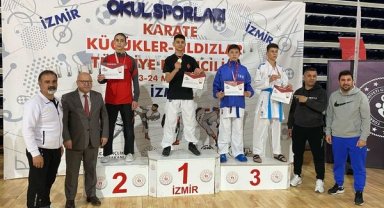 Kayserili karateciler, İzmir'den 4 madalya ile döndü