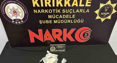 Kırıkkale'de uyuşturucu operasyonunda 1 tutuklama