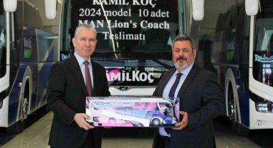 Kâmil Koç, filosuna 10 adet ödüllü MAN Lion's marka otobüs ekledi