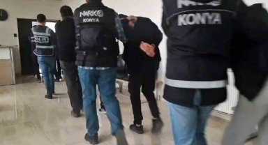 Konya'da binlerce uyuşturucu hap yakalandı
