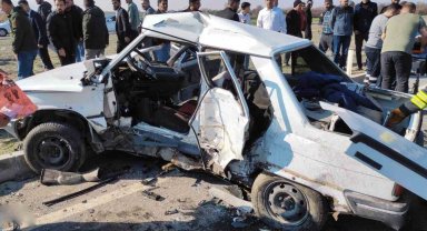 Konya'da feci kaza: 1 ölü, 6 yaralı