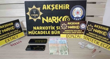 Konya'da uyuşturucu operasyonu: 1 tutuklama