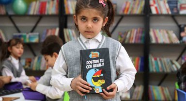 Köy okulları kütüphaneye kavuşuyor