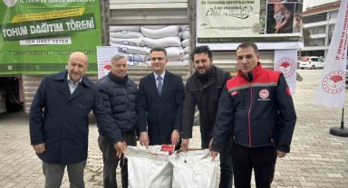 Kulu'da sertifikalı kimyon ve mercimek tohumu dağıtıldı