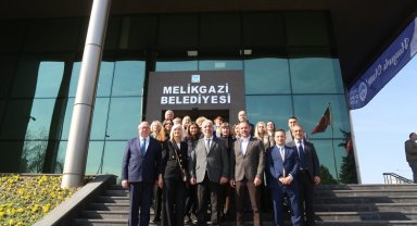 Litvanyalı heyet Melikgazi'de