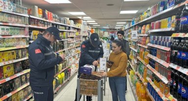 Melikgazi'de Ramazan ayı öncesi marketlerde fiyat ve etiket denetimi yapıldı