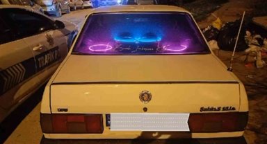 Otomobiliyle drift yapan sürücüye 64 bin 540 lira para cezası