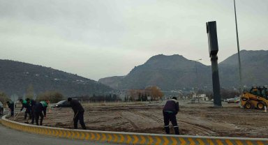 Peyzaj çalışmaları ile kent estetiği artıyor