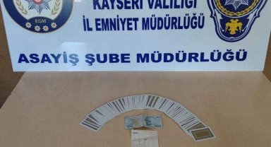 Polisten 'kumar' operasyonu