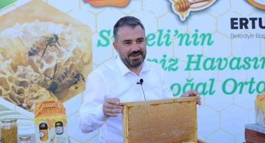 Pursaklar'da üretilen geven balı astıma şifa