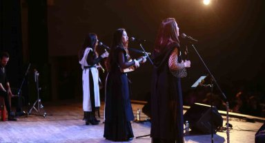 Samida müzik grubu Tiflis'te sahne aldı