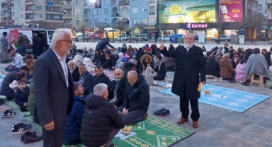 Samimiyet burada. İşte kardeşlik iftarı.