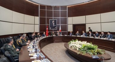 Savunma Sanayii Başkanı Görgün, Azerbaycan Savunma Bakanı Hasanov ile görüştü