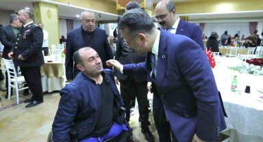 Şehit aileleri gaziler ve aileleri onuruna iftar yemeği düzenlendi
