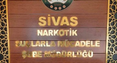 Sivas'ta 2 bin 968 adet uyuşturucu hap ele geçirildi