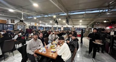 Sivrihisar İlçe Müftülüğü'nden Sivrihisar KYK Yurdu öğrencilerine iftar yemeği