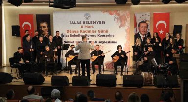 Talas'ta çok özel 'kadınlar günü'